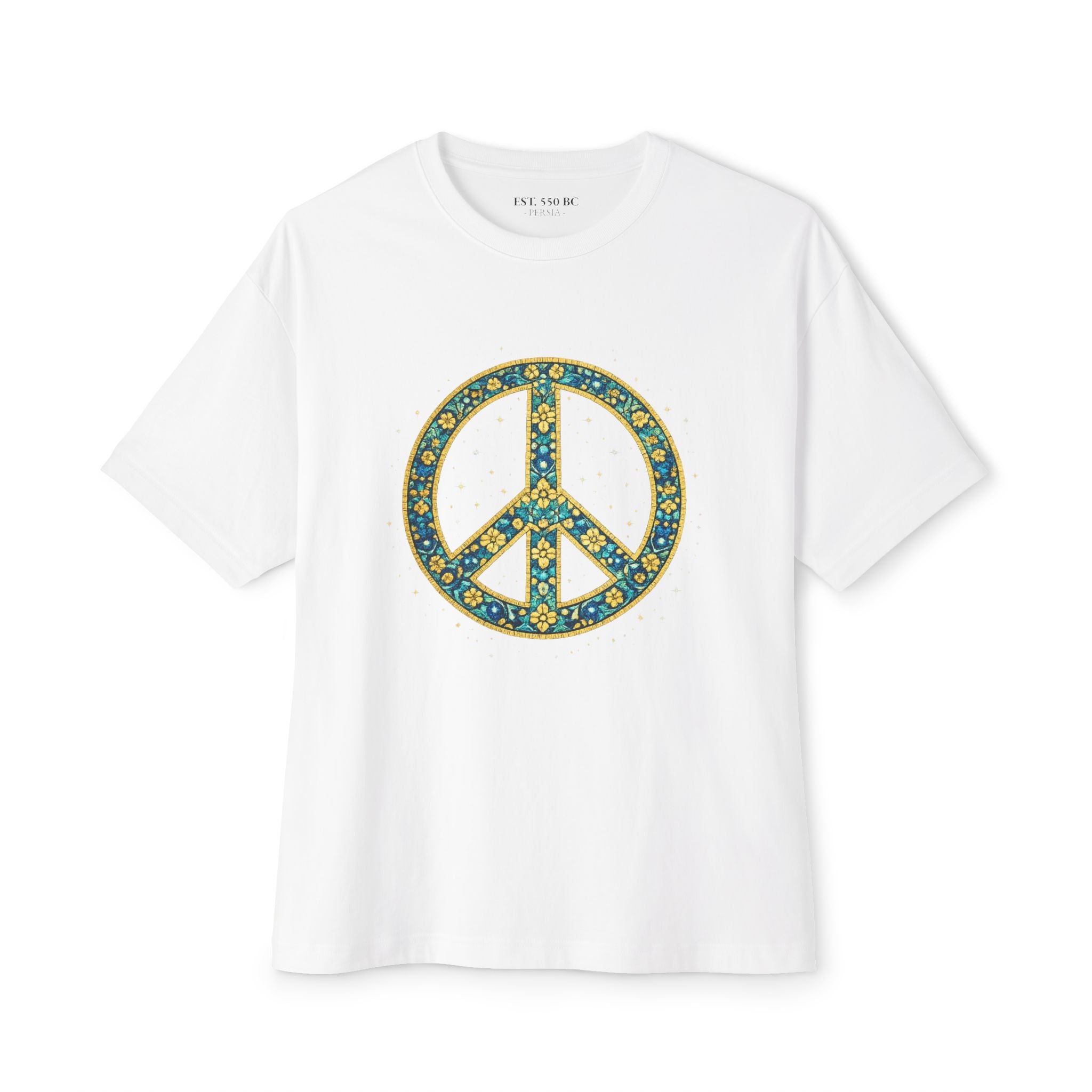"Peace in the Middle East" Oversized Boxy Tee