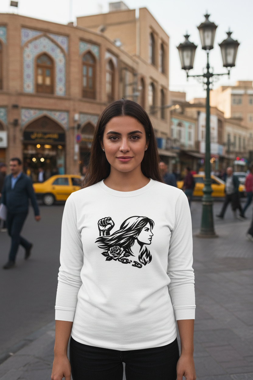 "Woman. Life. Freedom" Long Sleeve Shirt