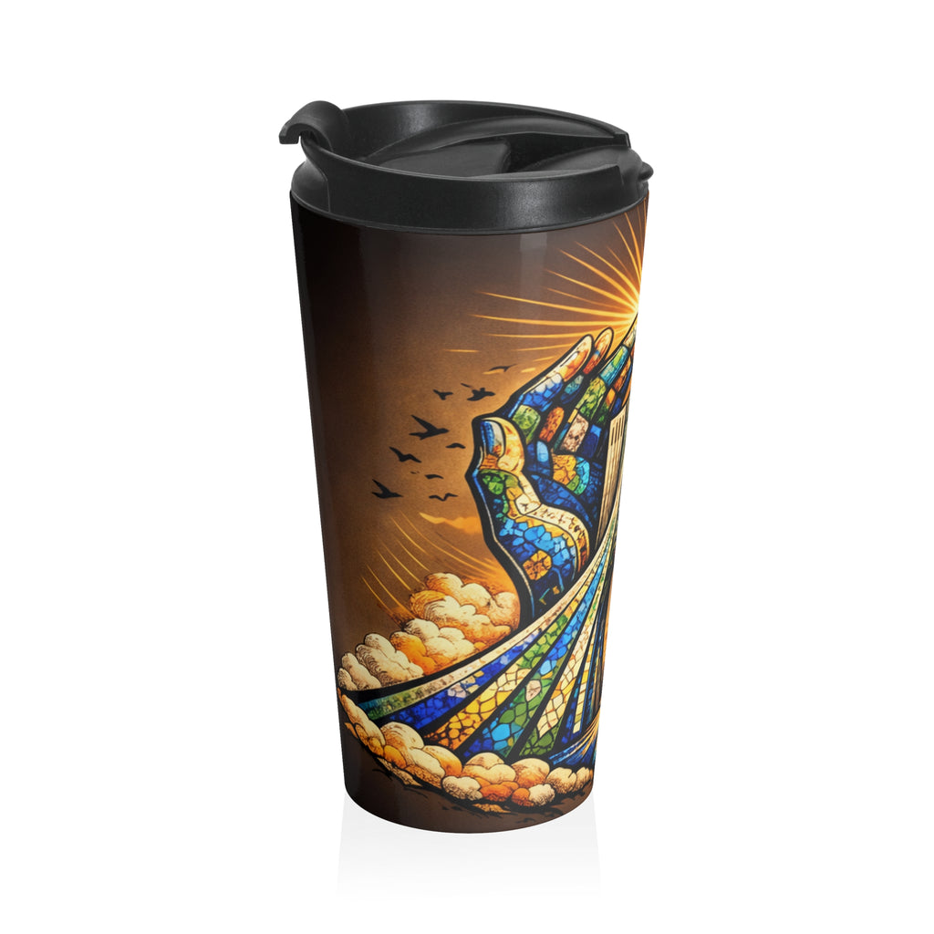 "Azadi" Tower Stainless Steel Tumbler