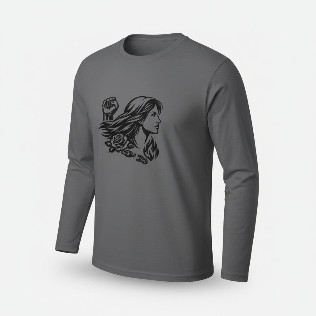 "Woman. Life. Freedom" Long Sleeve Shirt
