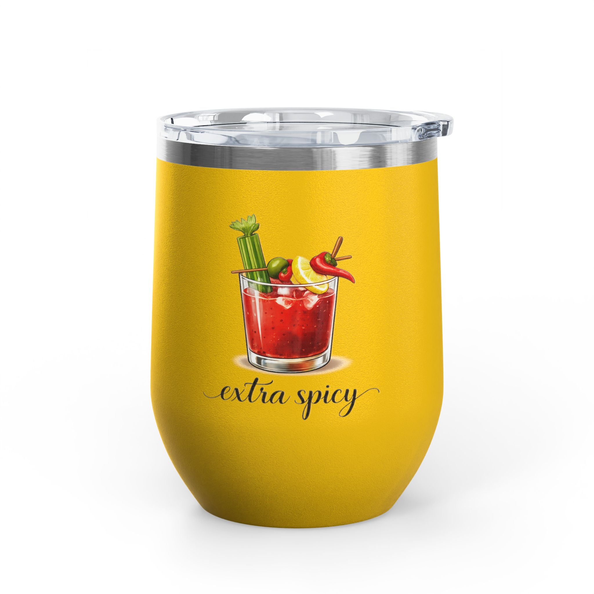 "Extra Spicy" Stainless Steel Tumbler