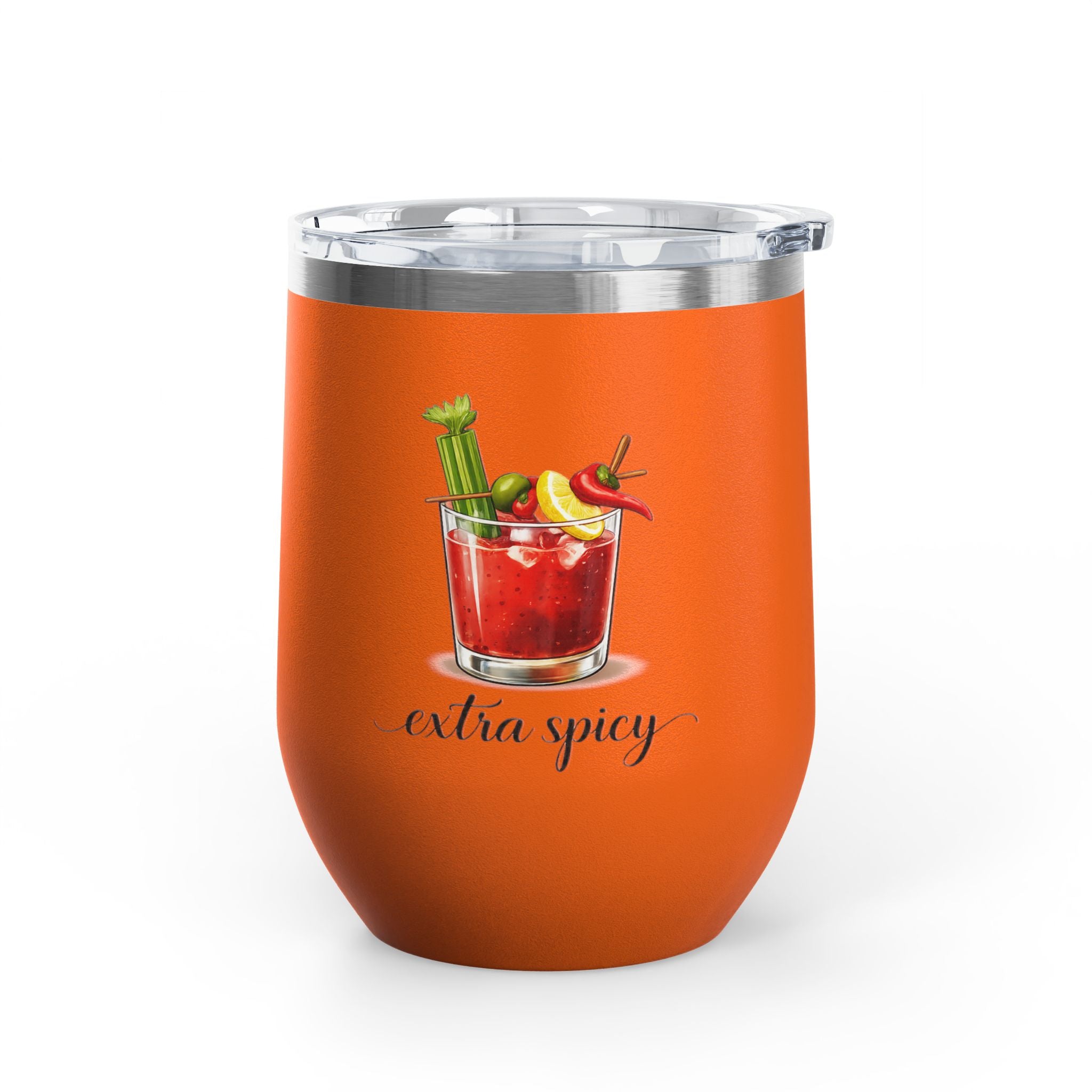 "Extra Spicy" Stainless Steel Tumbler