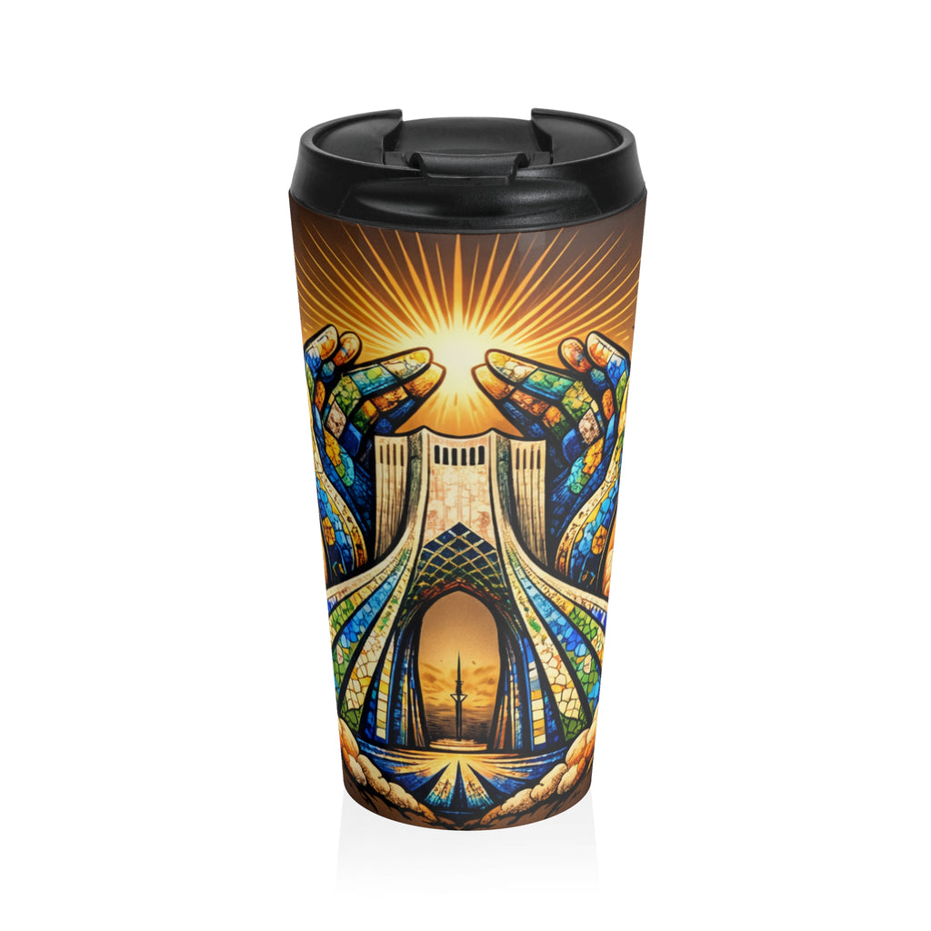 "Azadi" Tower Stainless Steel Tumbler