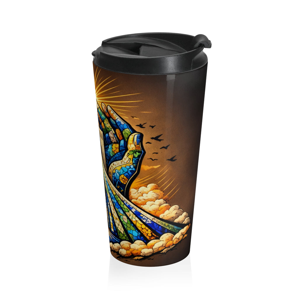 "Azadi" Tower Stainless Steel Tumbler