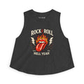 Rock & Roll "Hell Yeah" Flaming Tongue Tank Top