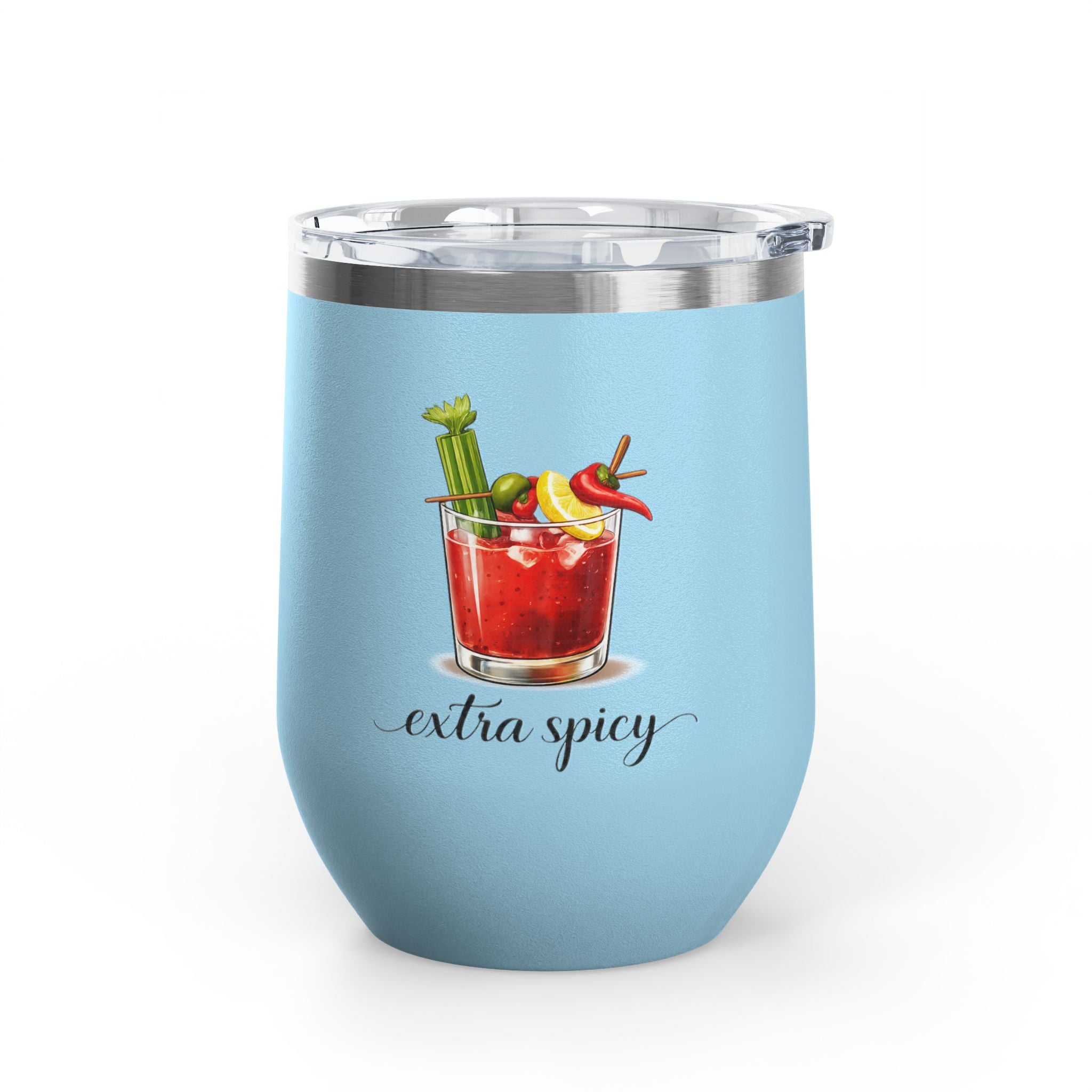 "Extra Spicy" Stainless Steel Tumbler