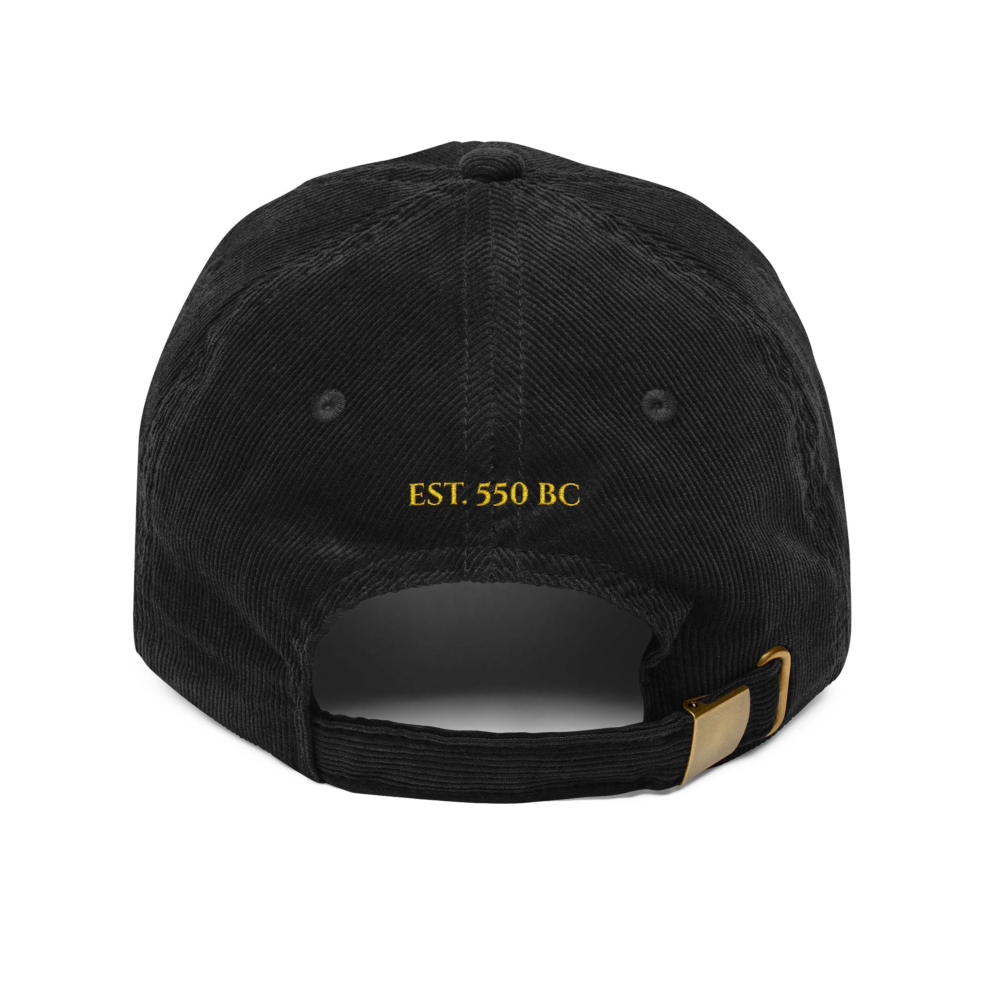 "IRAN" - EST. 550 BC- Embroidered Corduroy Hat