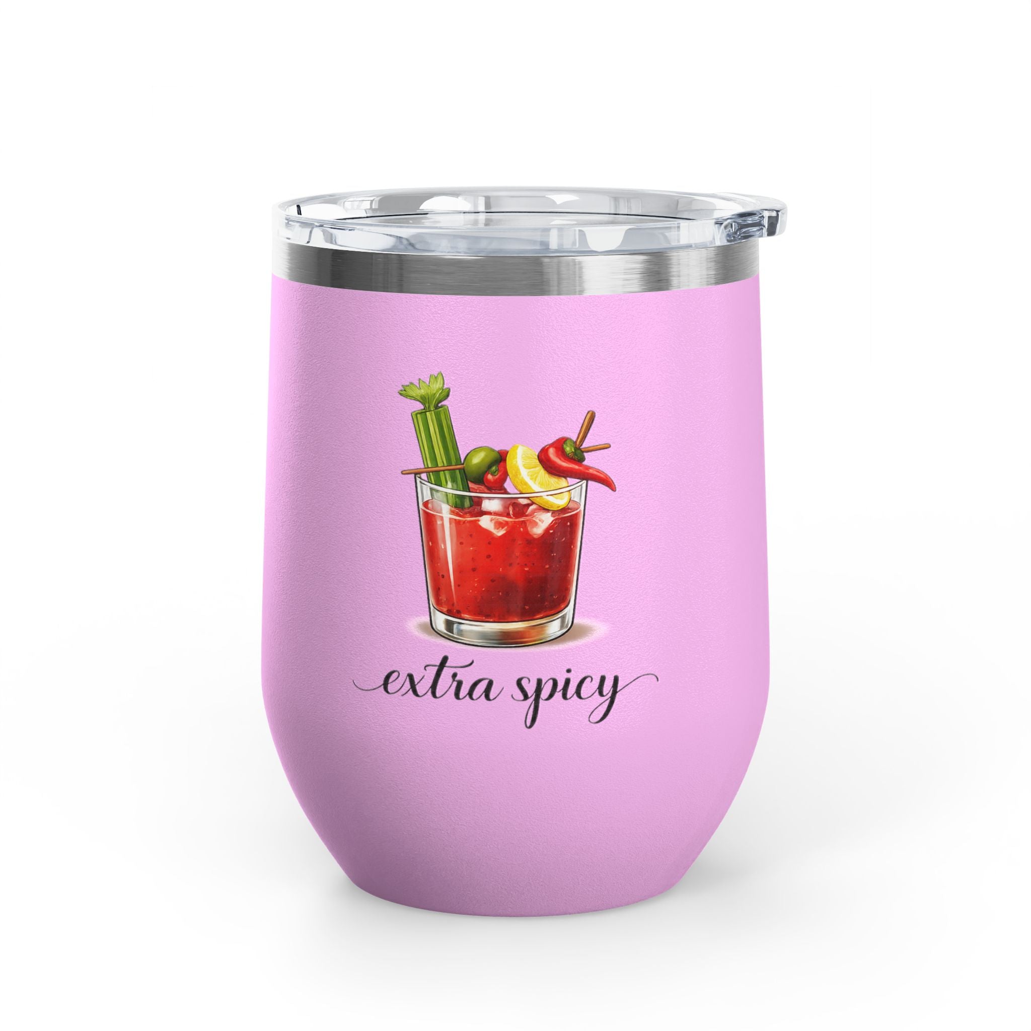 "Extra Spicy" Stainless Steel Tumbler