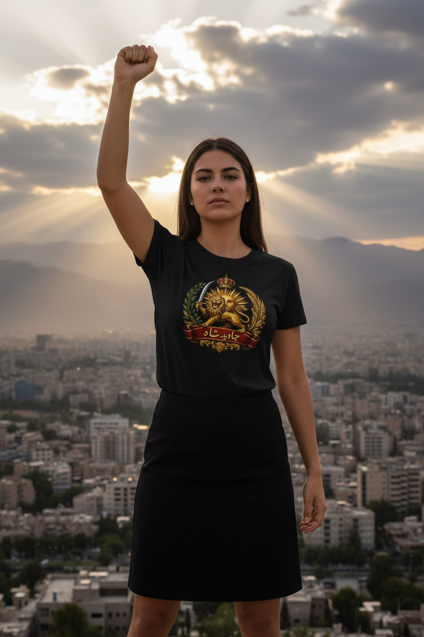 "جاوید شاه" 'Long Live the Shah' of Iran Tee