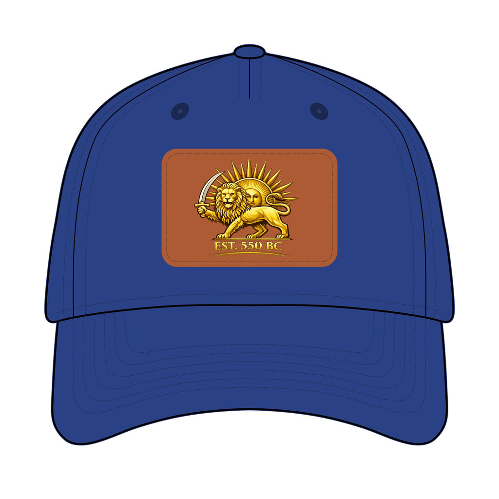 Iran "Lion & Sun" Trucker Hat with leather patch