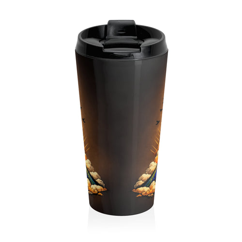 "Azadi" Tower Stainless Steel Tumbler