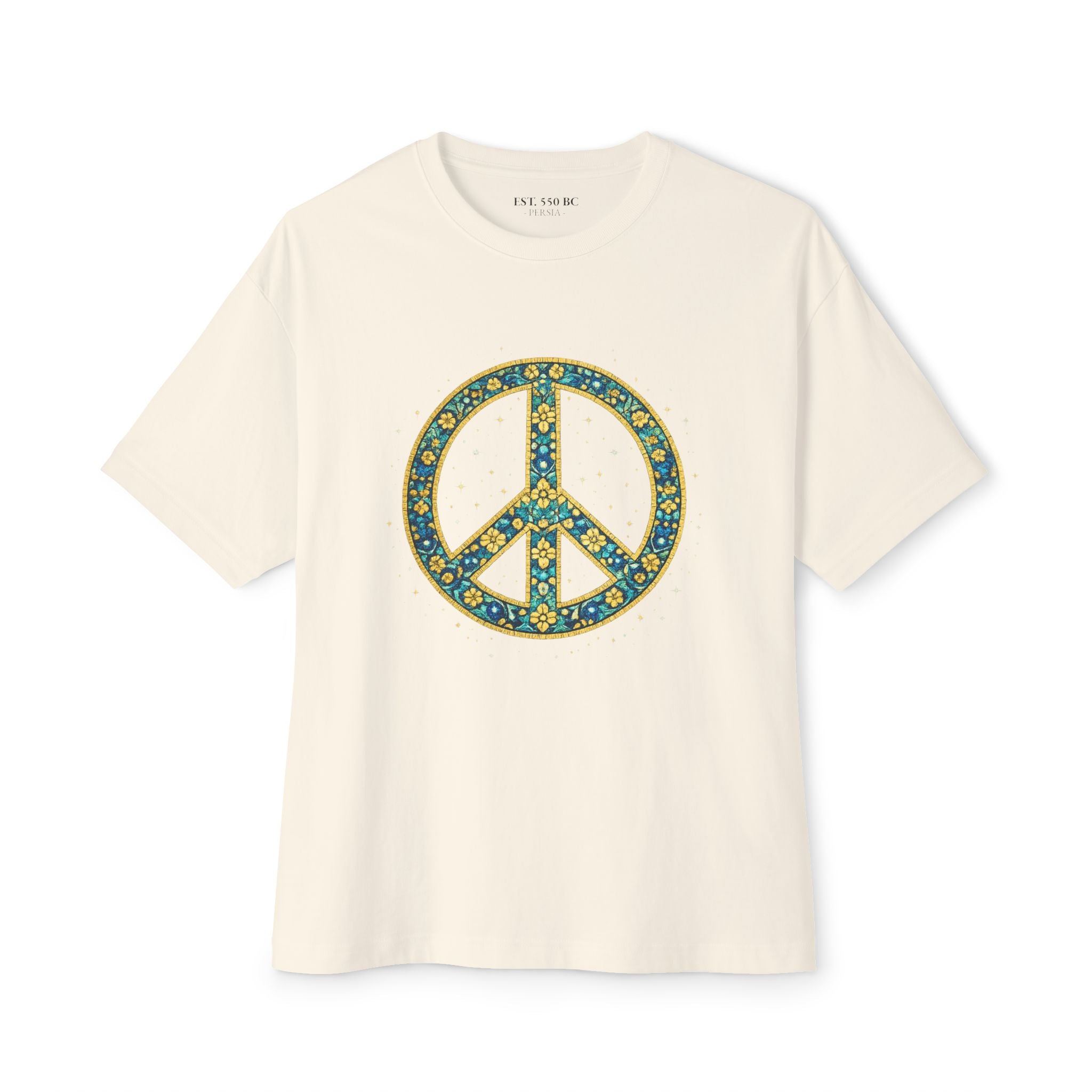 "Peace in the Middle East" Oversized Boxy Tee