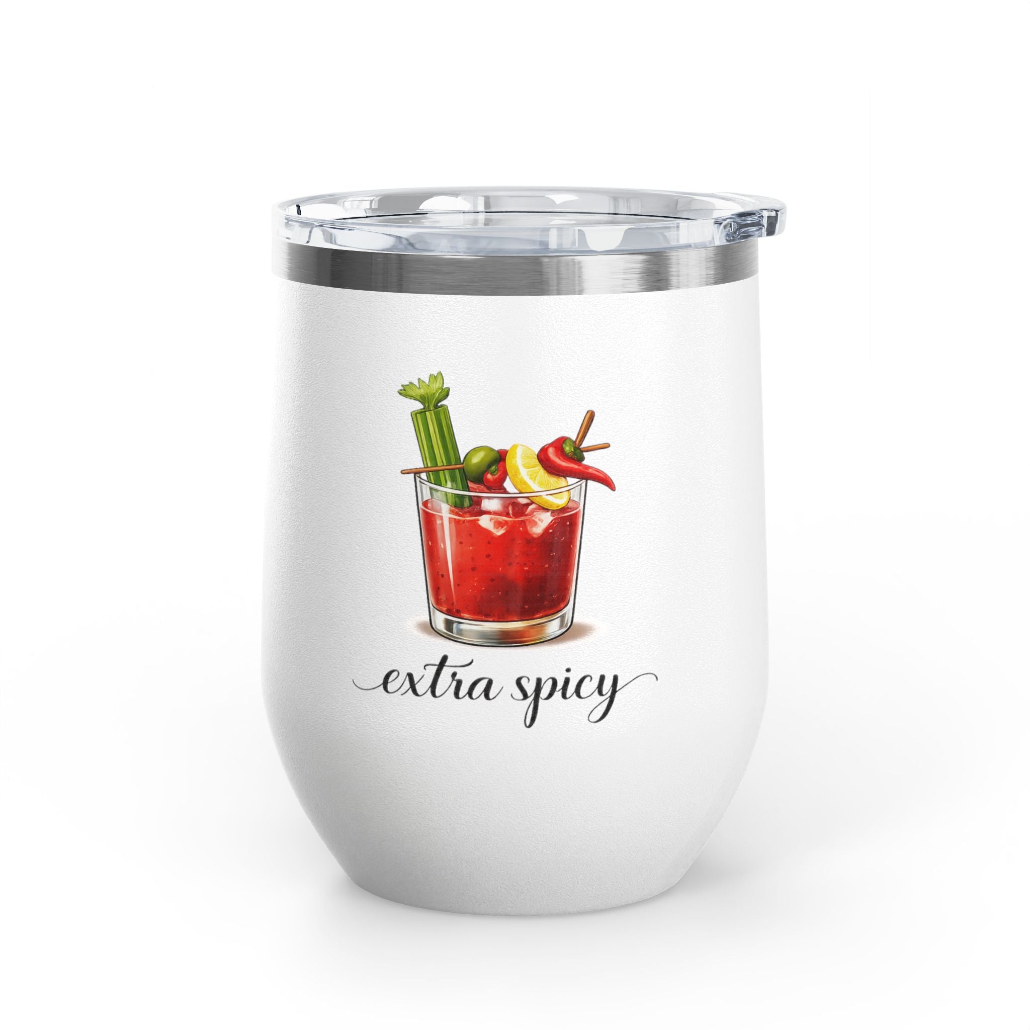 "Extra Spicy" Stainless Steel Tumbler