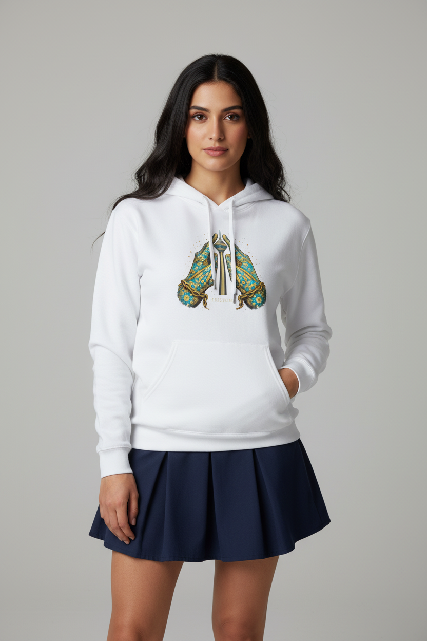 "Freedom " Azadi Hooded Sweatshirt