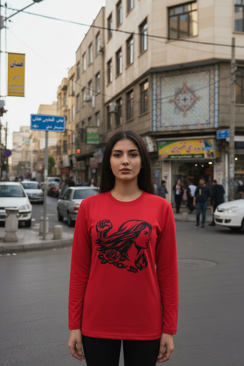 "Woman. Life. Freedom" Long Sleeve Shirt