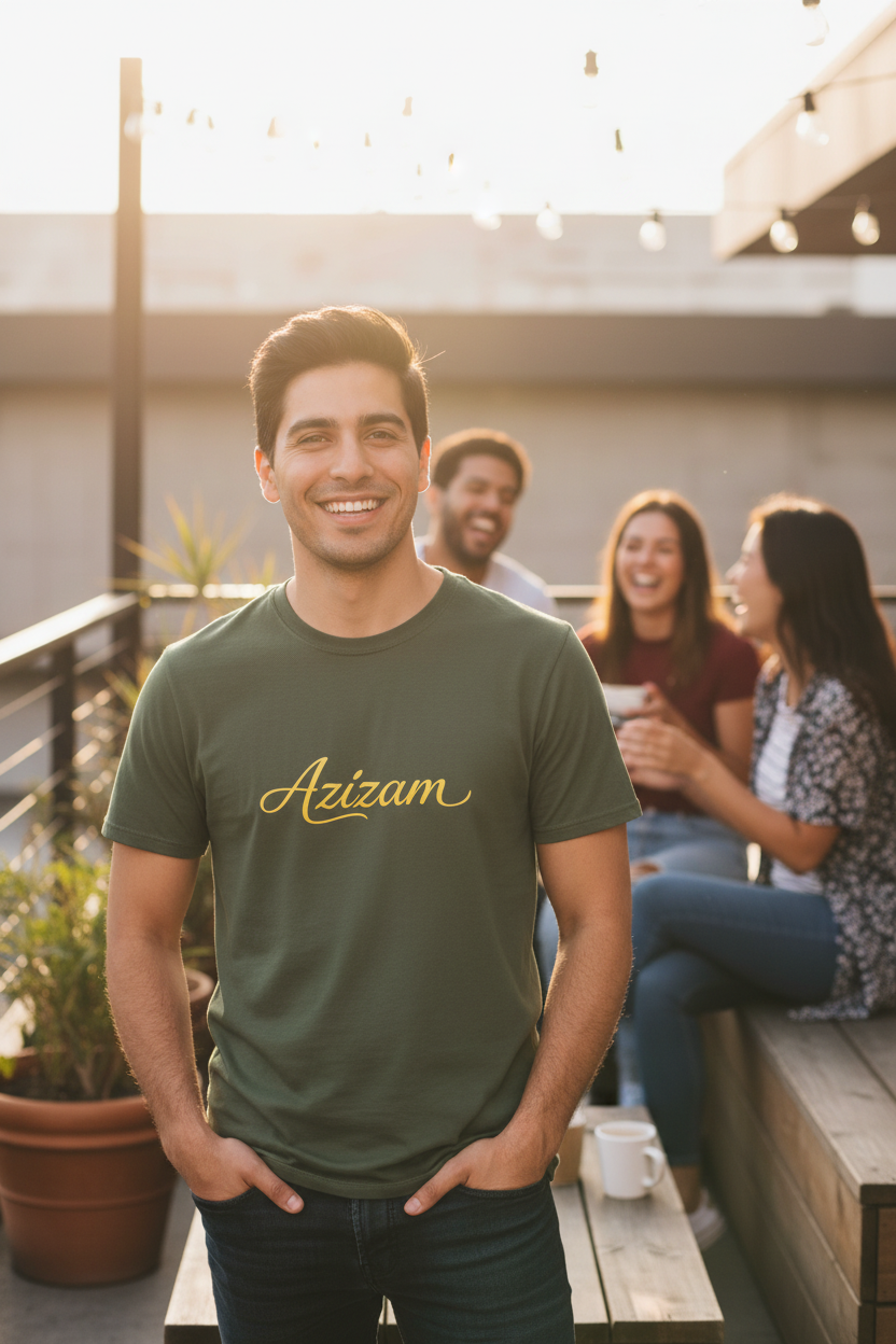 "Azizam" عزیزم tee