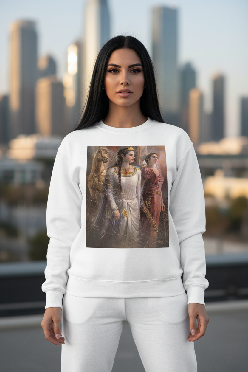 "Pantea" Persian Warrior & Commander Sweatshirt
