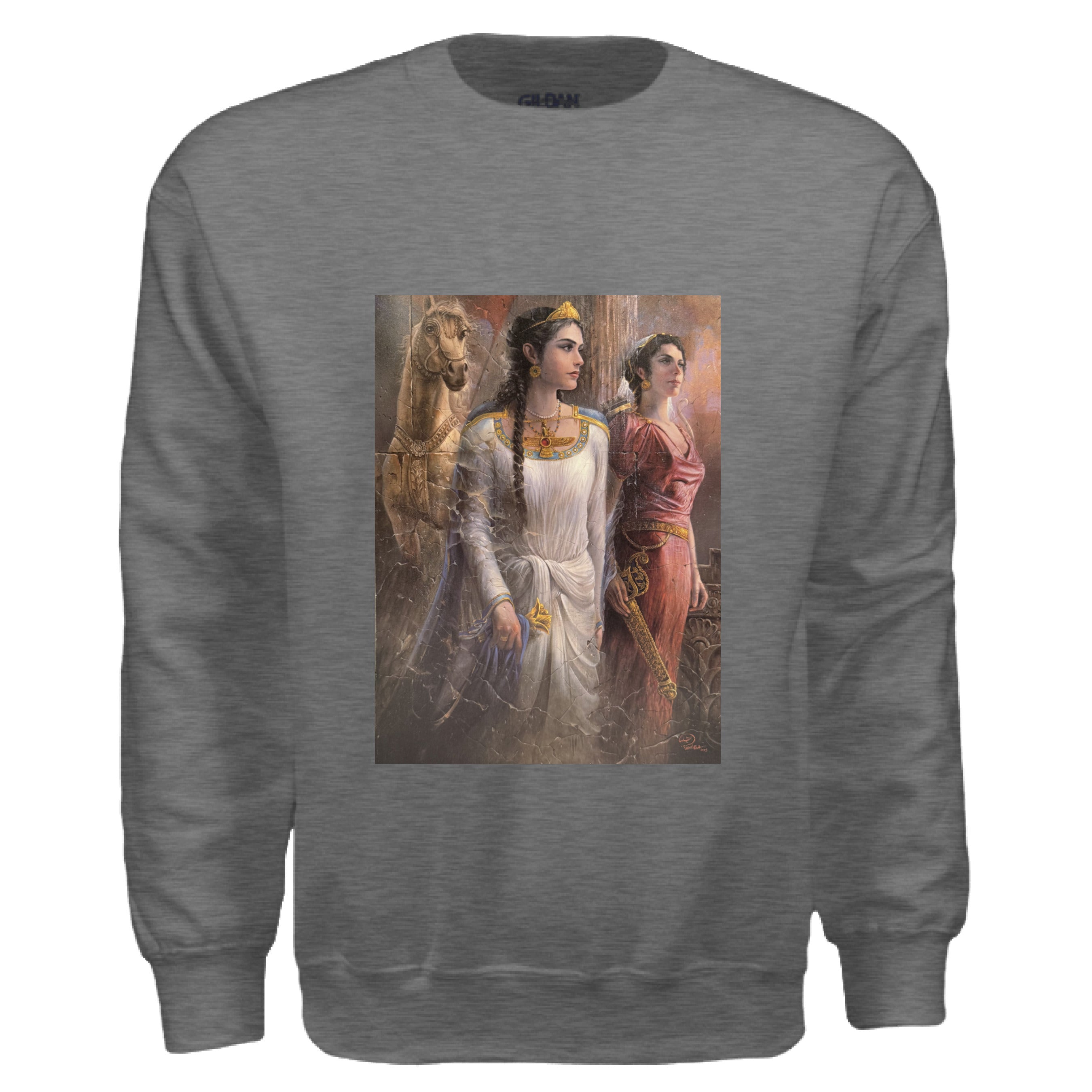 GRAPHITE HEATHER - FRONT