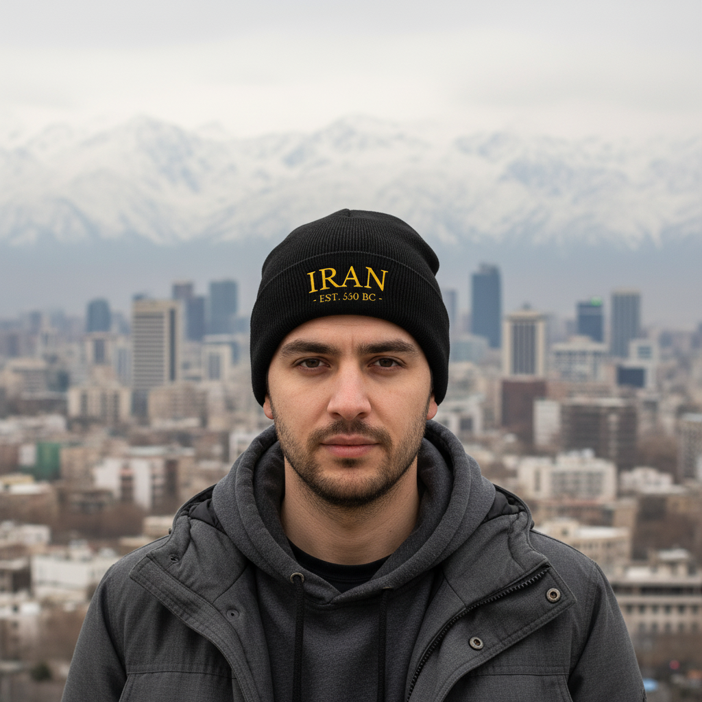 "Iran" EST. 550 BC Beanie