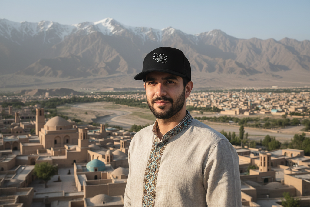 "Wherever I am, you are with me" IRAN baseball hat