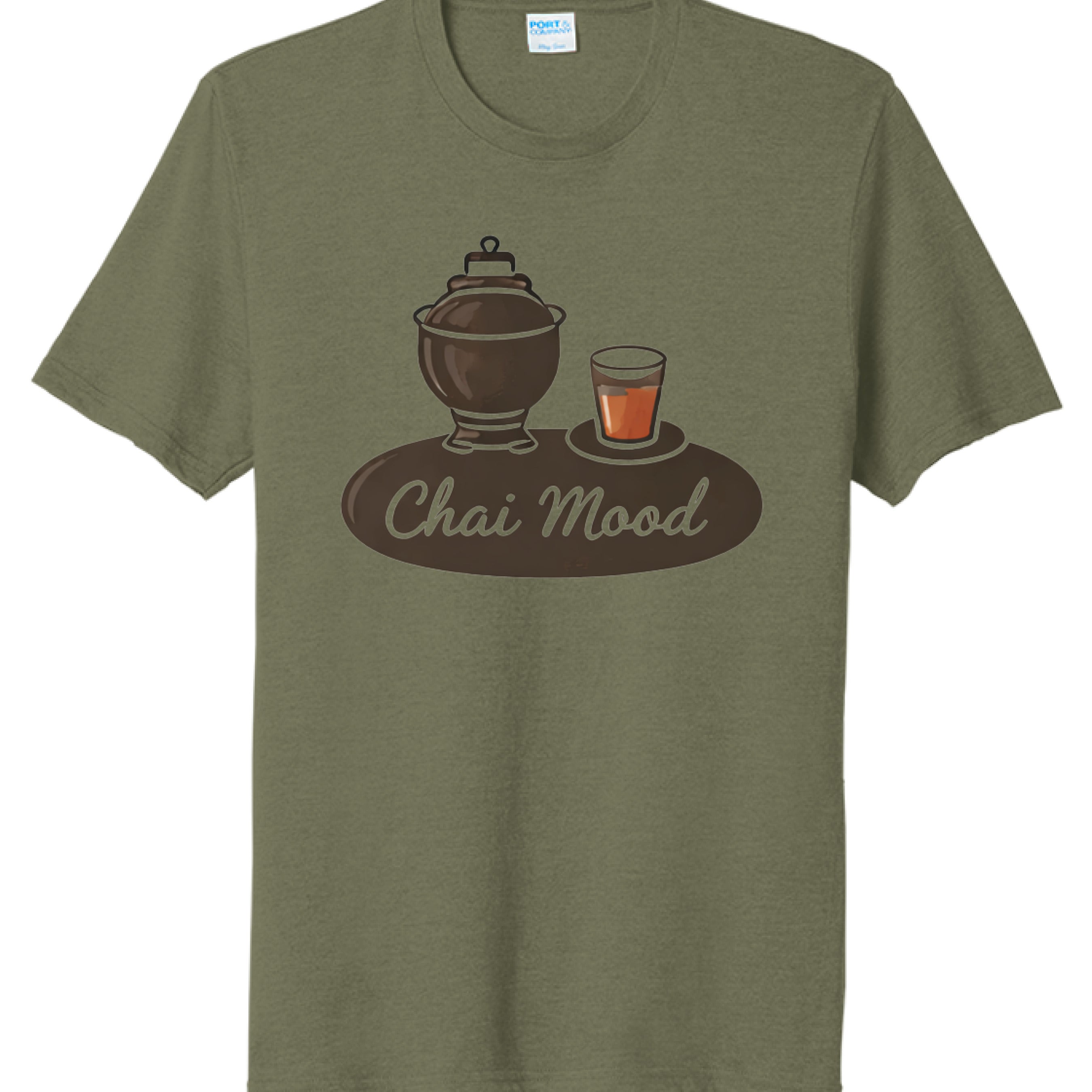 Military Green Heather - FRONT